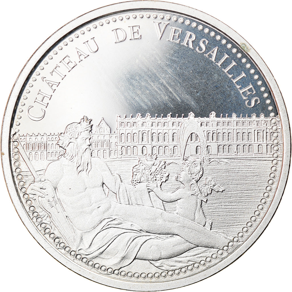 France, Médaille, Le Château de Versailles, Arts & Culture, FDC, Argent