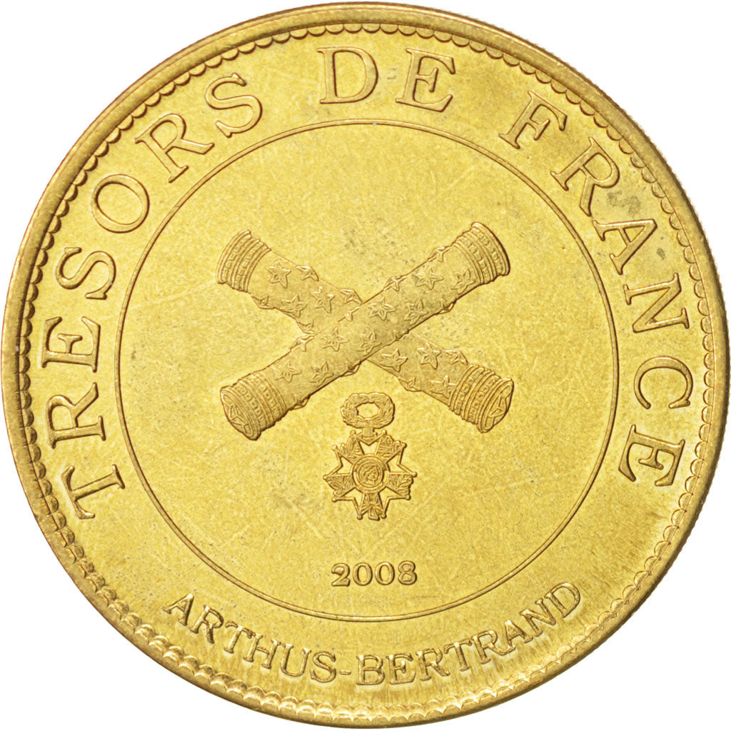 Francia, Token, Tourist Token, Arts & Culture, 2008, SPL, Rame-nichel-alluminio