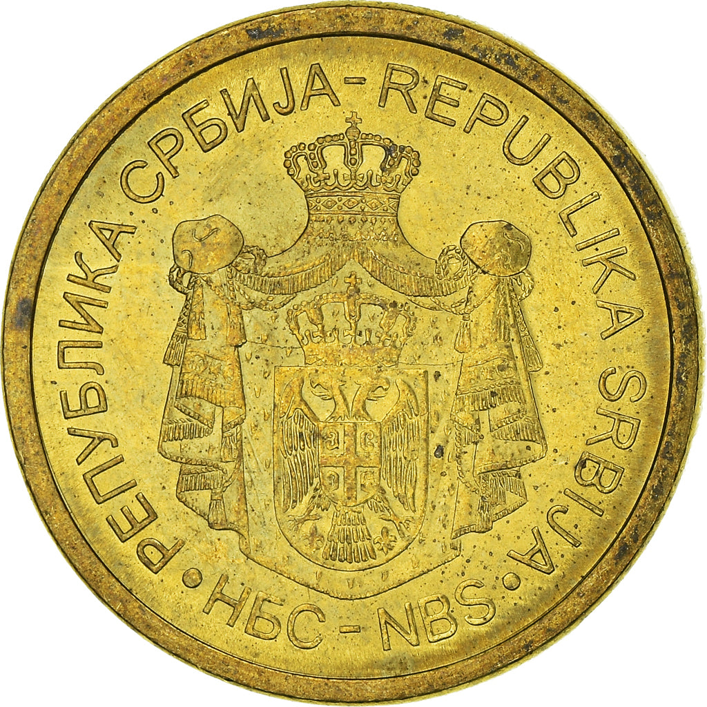 Münze, Serbien, Dinar, 2011