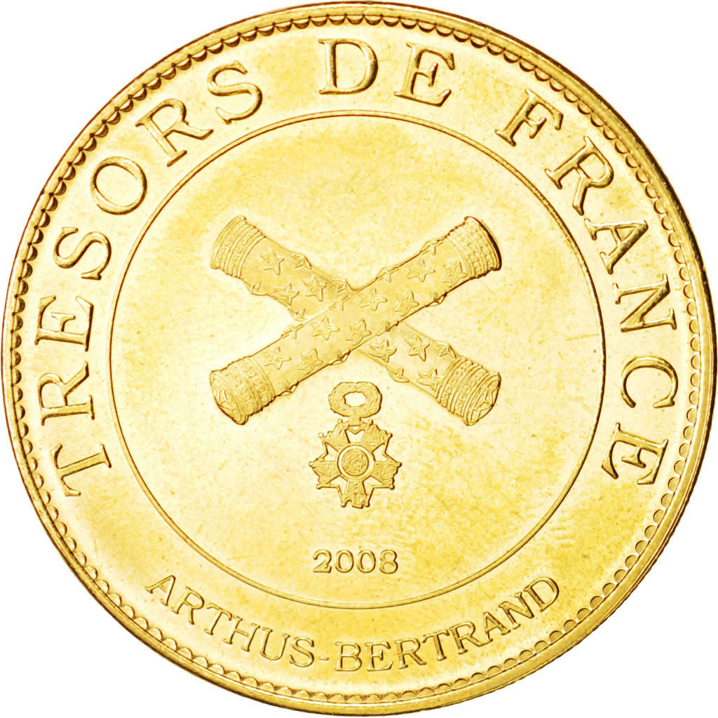 France, Token, Tourist Token, Arts & Culture, 2008, MS(63), Cupro-nickel