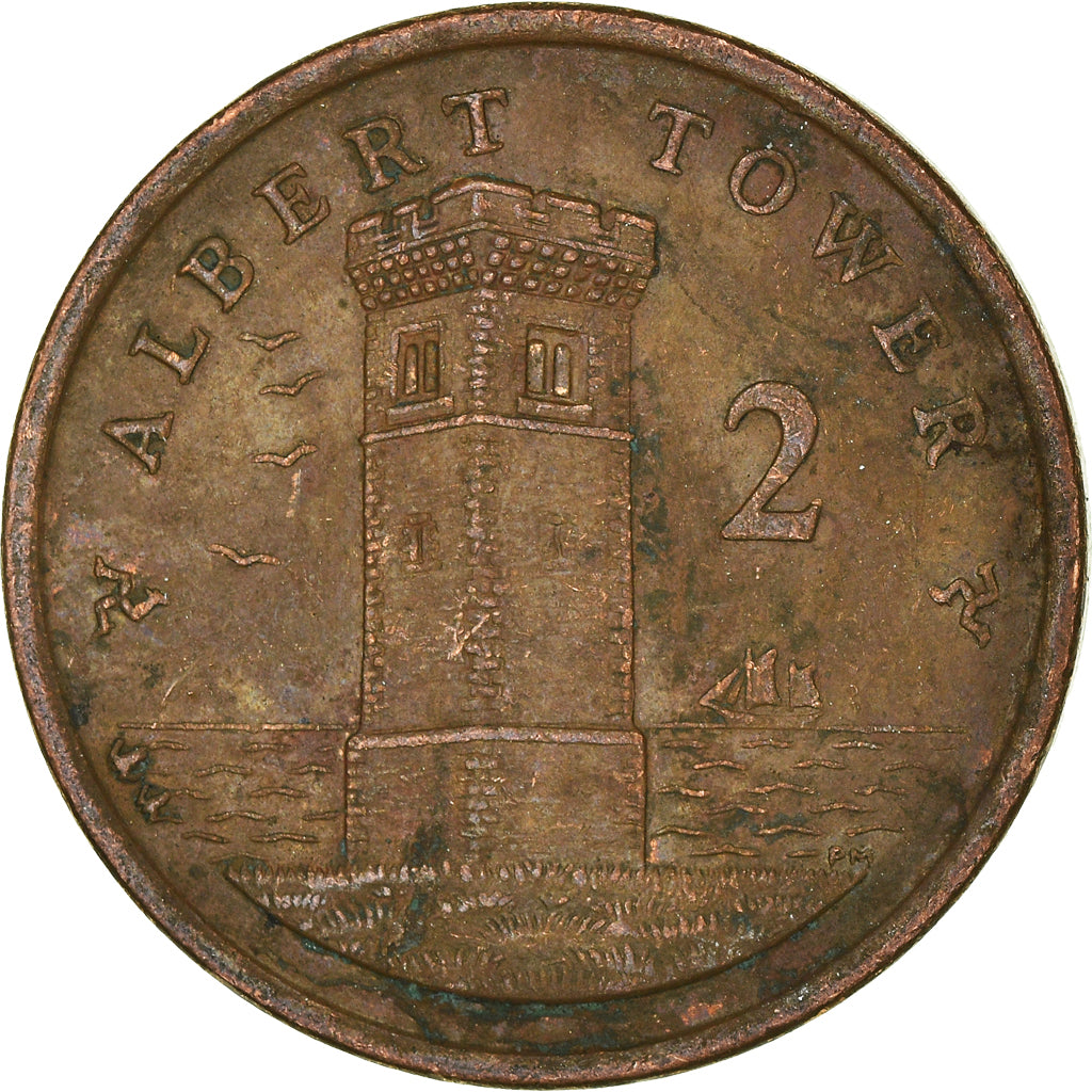 Moeda, Ilha de Man, 2 Pence, 2005