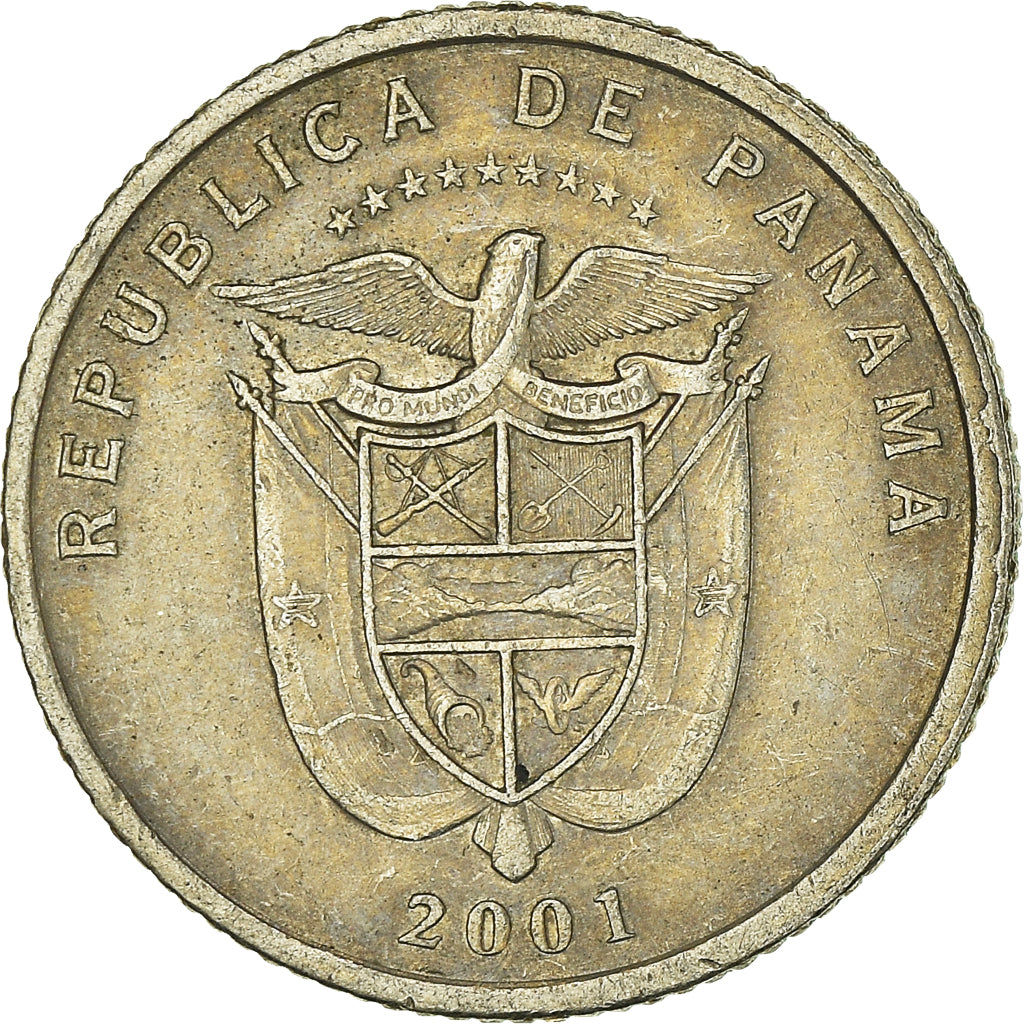 Munten, Panama, 1/10 Balboa, 2001