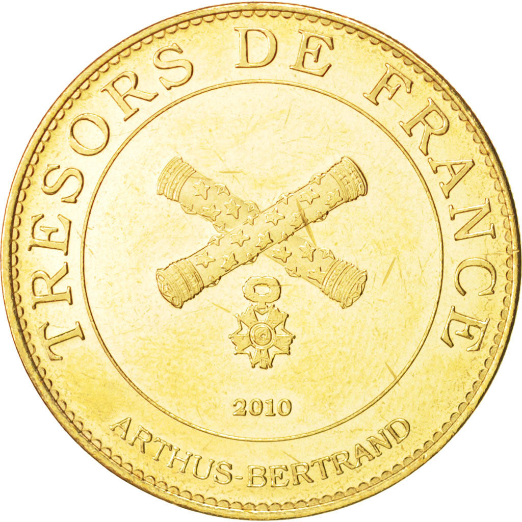 France, Token, Tourist Token, Arts & Culture, 2010, MS(63), Cupro-nickel