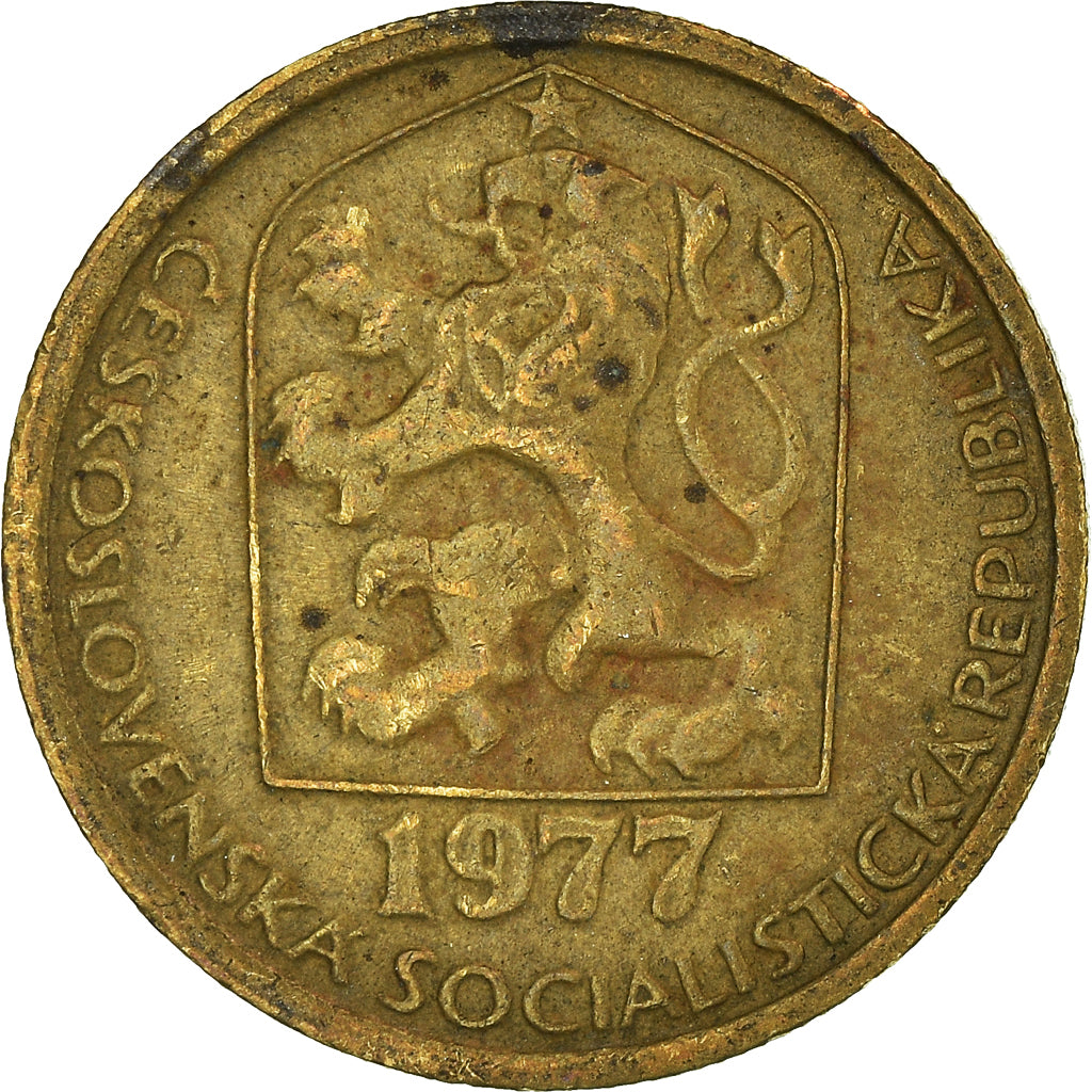 Moneta, Czechosłowacja, 20 Haleru, 1977