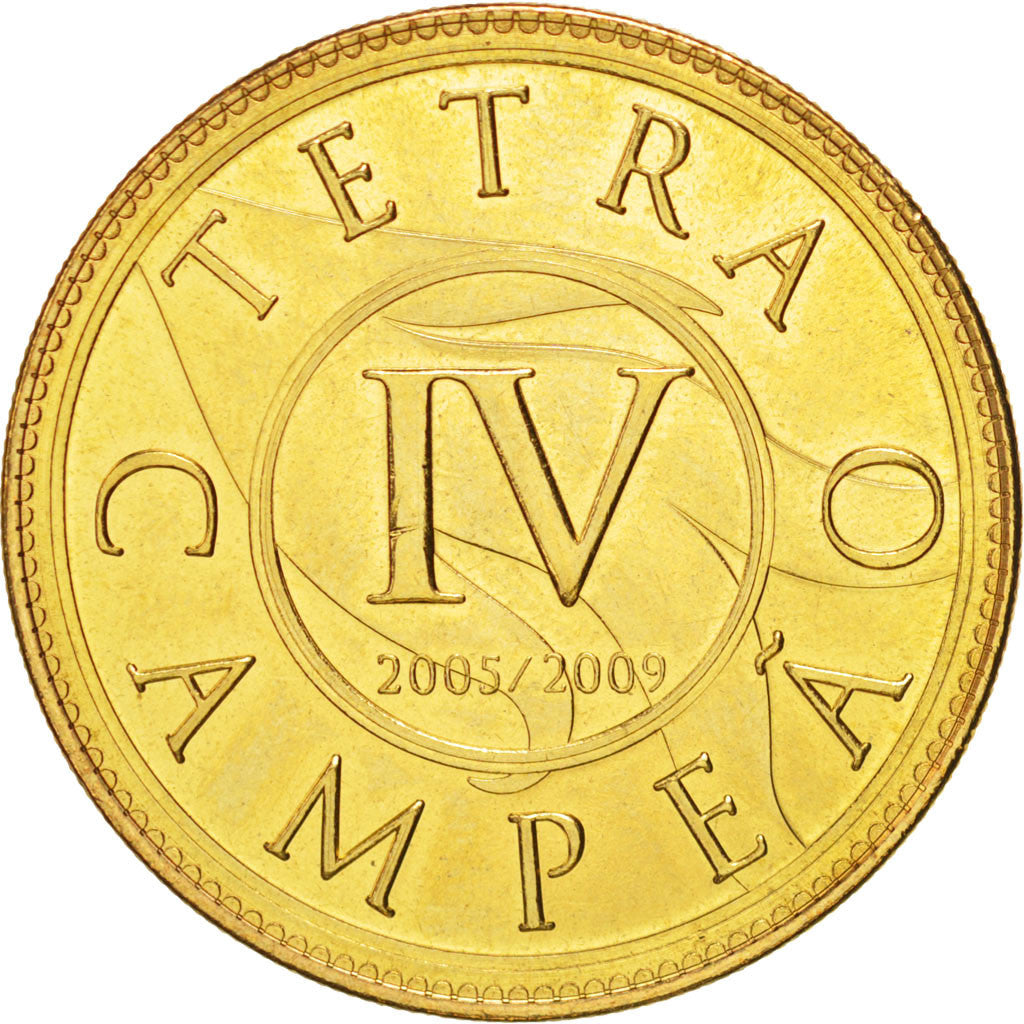 France, Jeton, Tourist Token, Tetra Campeào IV, 2009, Arthus Bertrand, SPL
