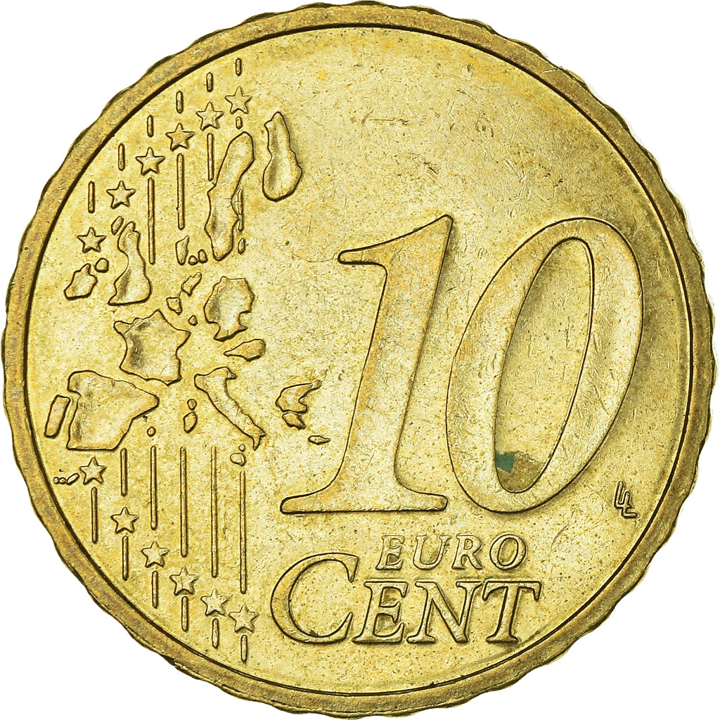 Coin, Belgium, 10 Euro Cent, 2004