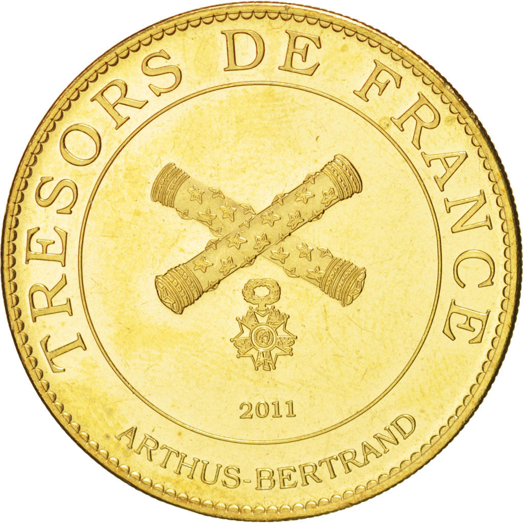 France, Token, Tourist Token, 2011, Arthus Bertrand, MS(63), Cupro-nickel