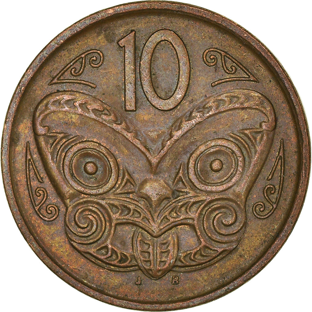 Coin, New Zealand, 10 Cents, 2006