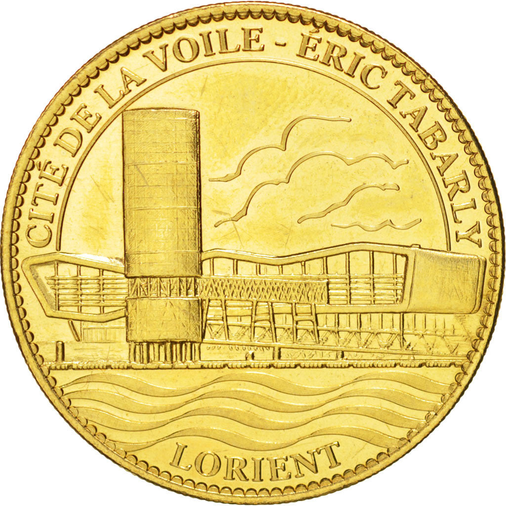 France, Token, Tourist Token, Cité de la Voile, Tabarly, Lorient, 2008, Arthus