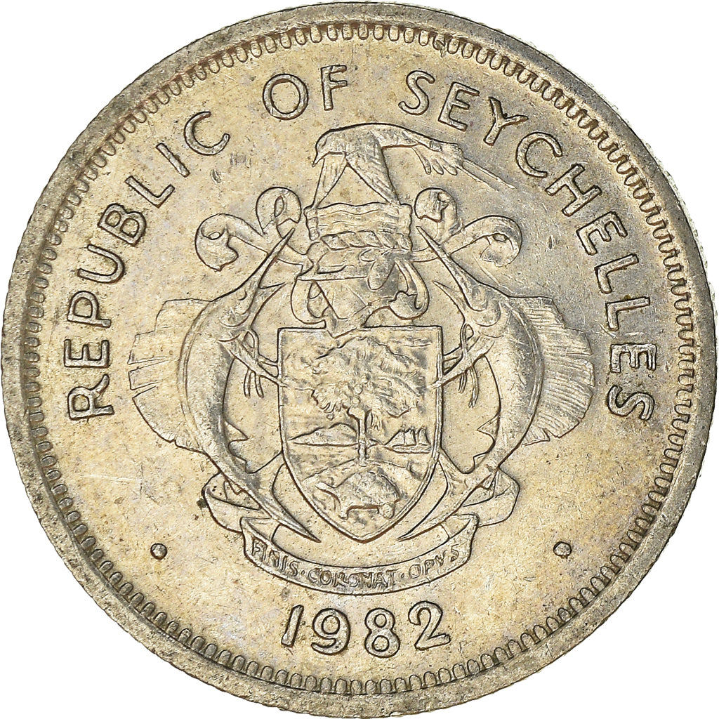 Münze, Seychelles, 25 Cents, 1982