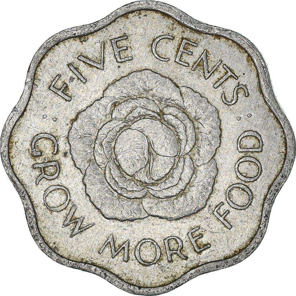 Münze, Seychelles, 5 Cents, 1972