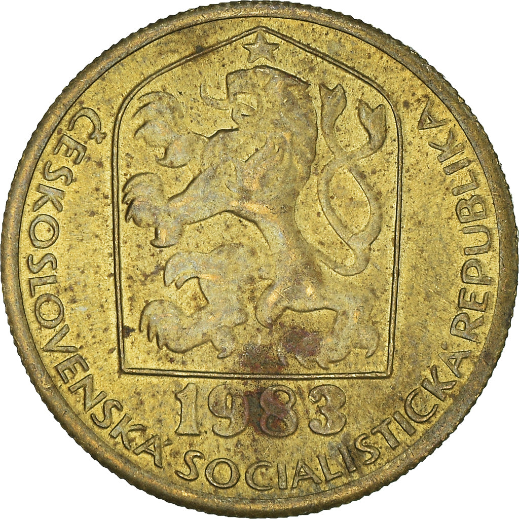 Moneda, Checoslovaquia, 20 Haleru, 1983
