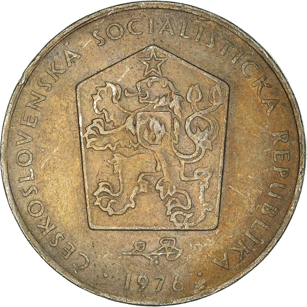 Munten, Tsjecho-Slowakije, 2 Koruny, 1976