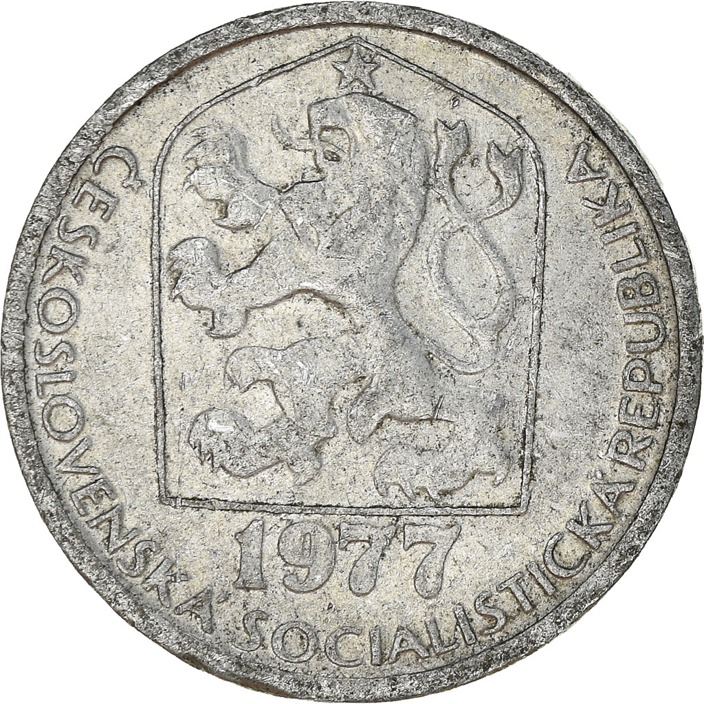Munten, Tsjecho-Slowakije, 10 Haleru, 1977