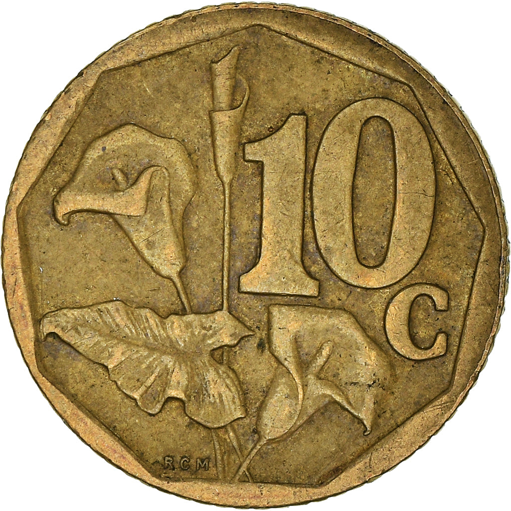 Munten, Zuid Afrika, 10 Cents, 1998