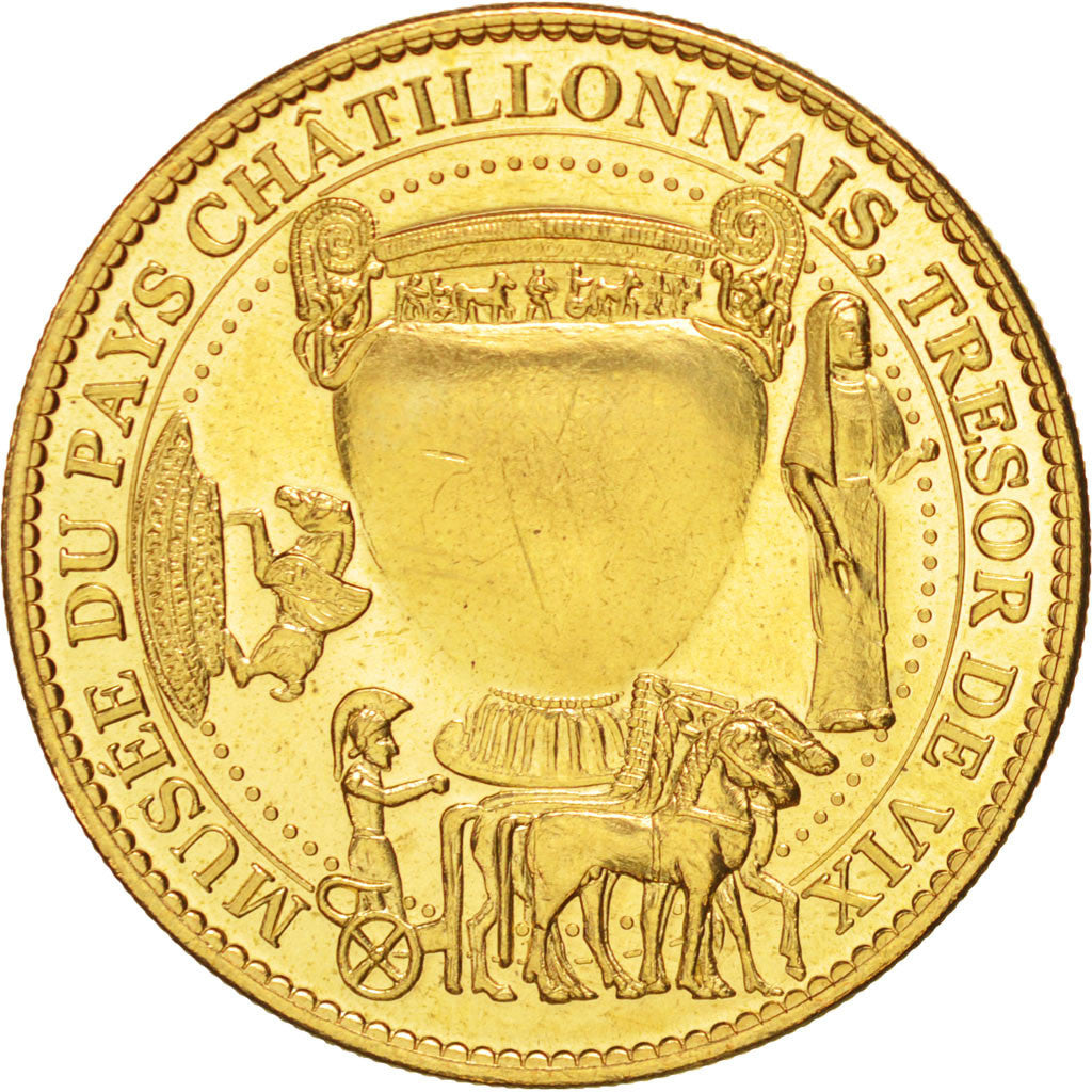 France, Token, Tourist Token, Musée du Pays Châtillonnais, 2009, Arthus