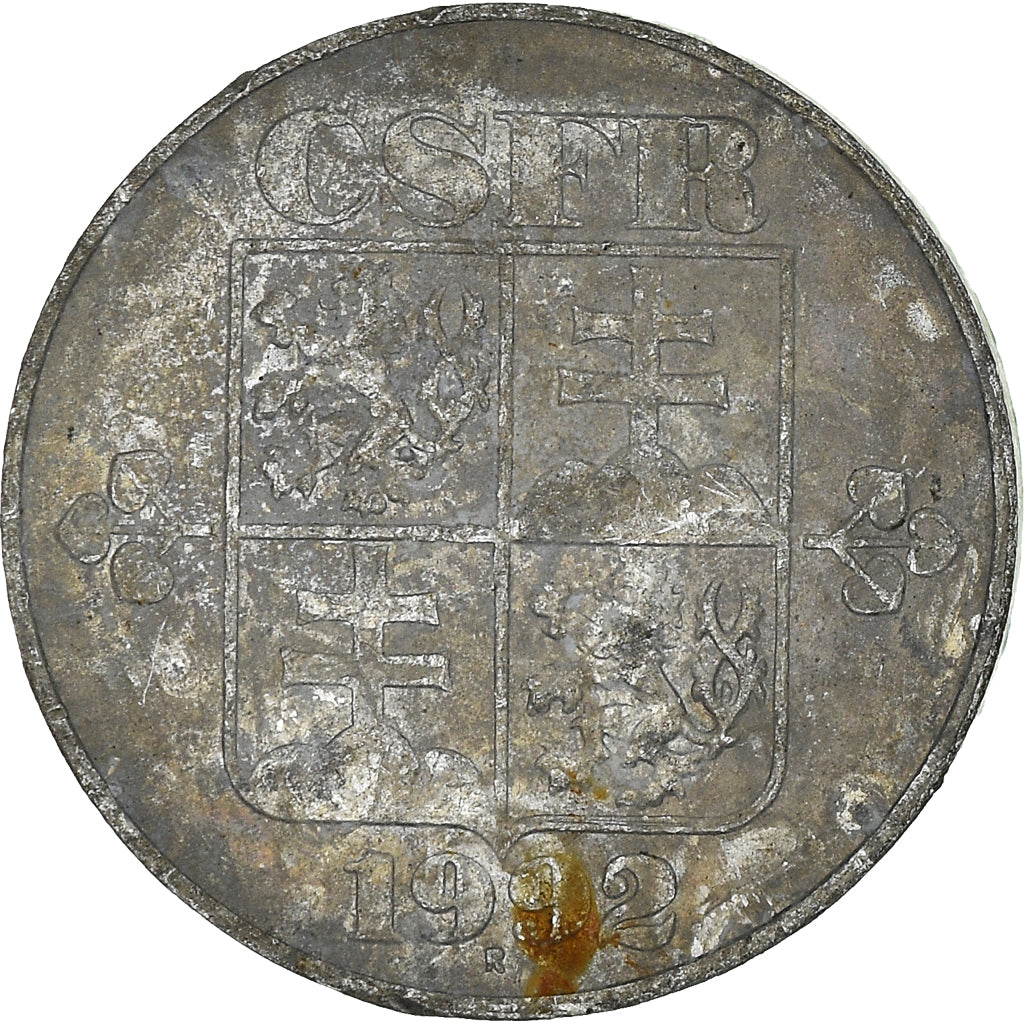 Moneta, Czechosłowacja, 10 Haleru, 1992