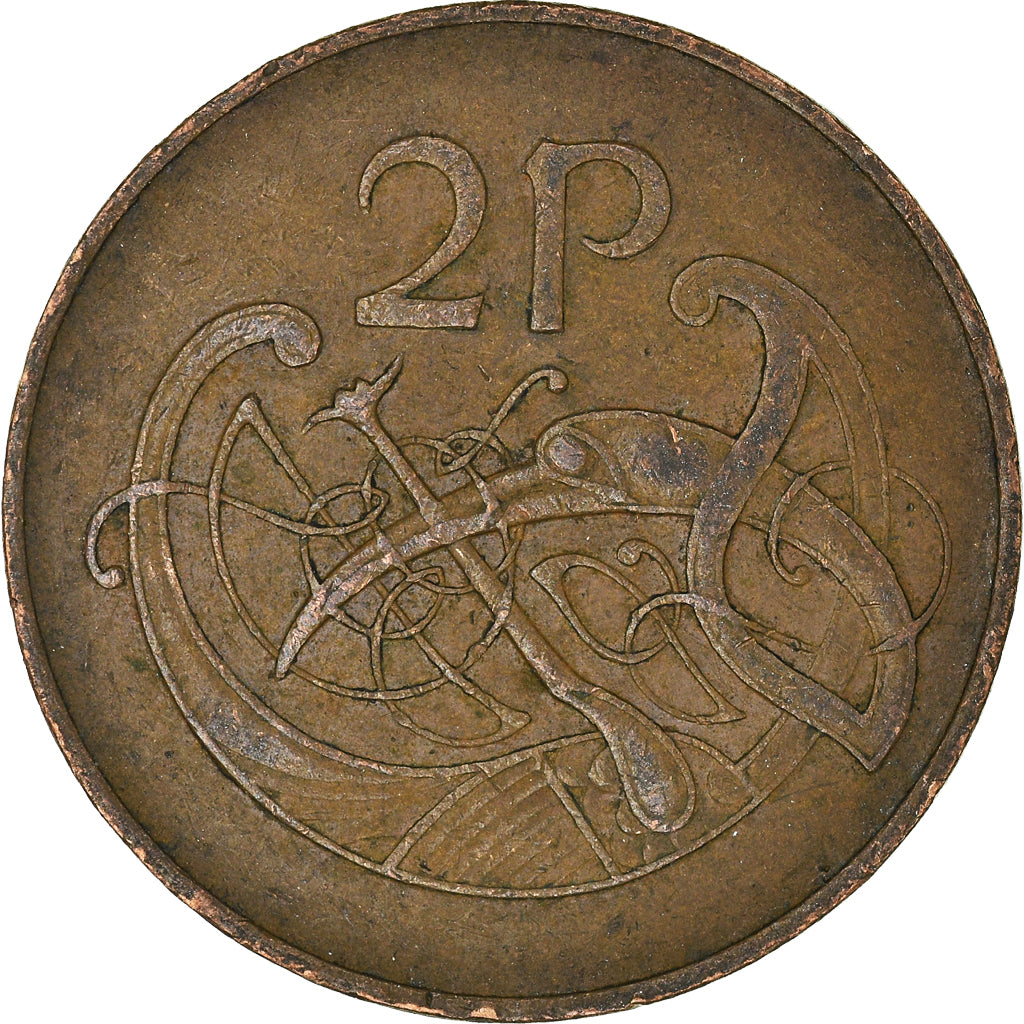 Moeda, REPÚBLICA DA IRLANDA, 2 Pence, 1979