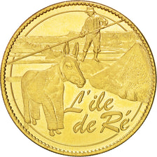 France, Jeton, Tourist Token, Ile de Ré, l'Ane, 2008, Arthus Bertrand, SPL