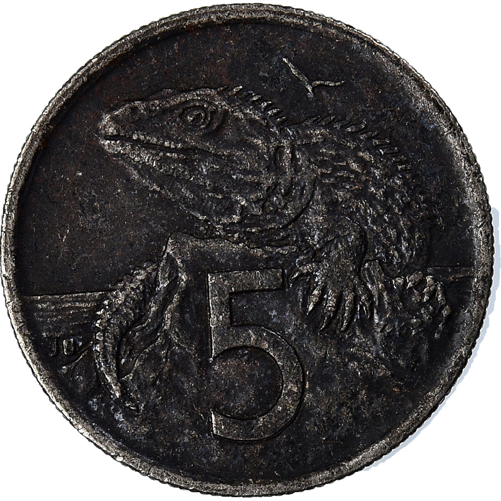 Moneta, Nowa Zelandia, 5 Cents, 1995