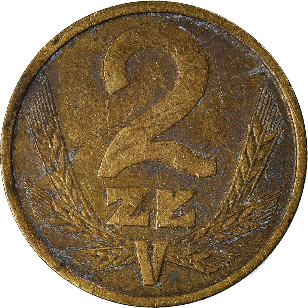 Coin, Poland, 2 Zlote, 1986