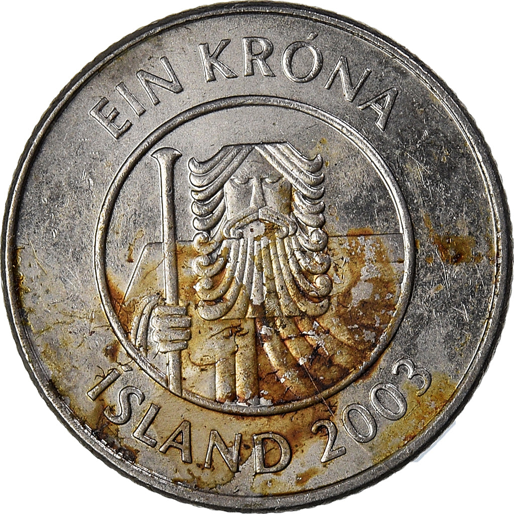 Coin, Iceland, Krona, 2003