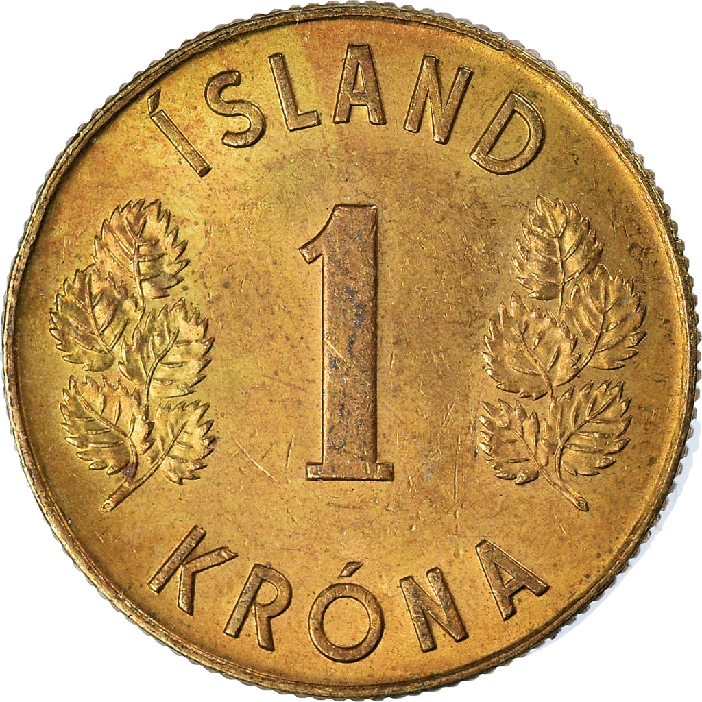 Moeda, Islândia, Krona, 1974