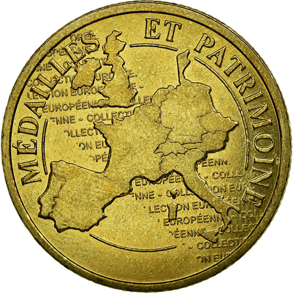 France, Jeton, Tourist Token, Undated, Médailles et Patrimoine, SPL