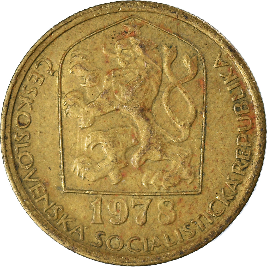 Coin, Czechoslovakia, 20 Haleru, 1978