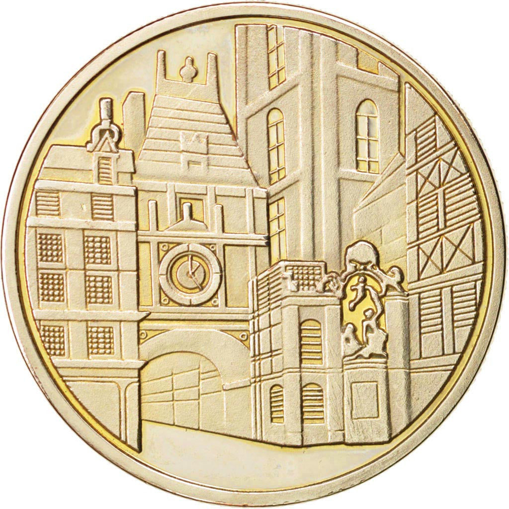 France, Token, Tourist Token, Undated, MS(63), Copper-nickel