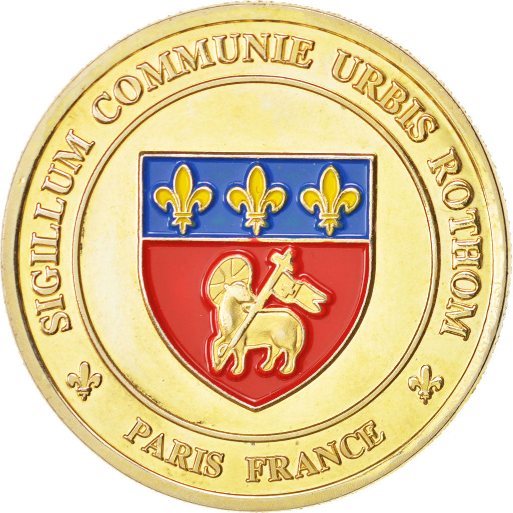 France, Token, Tourist Token, Undated, MS(63), Copper-nickel