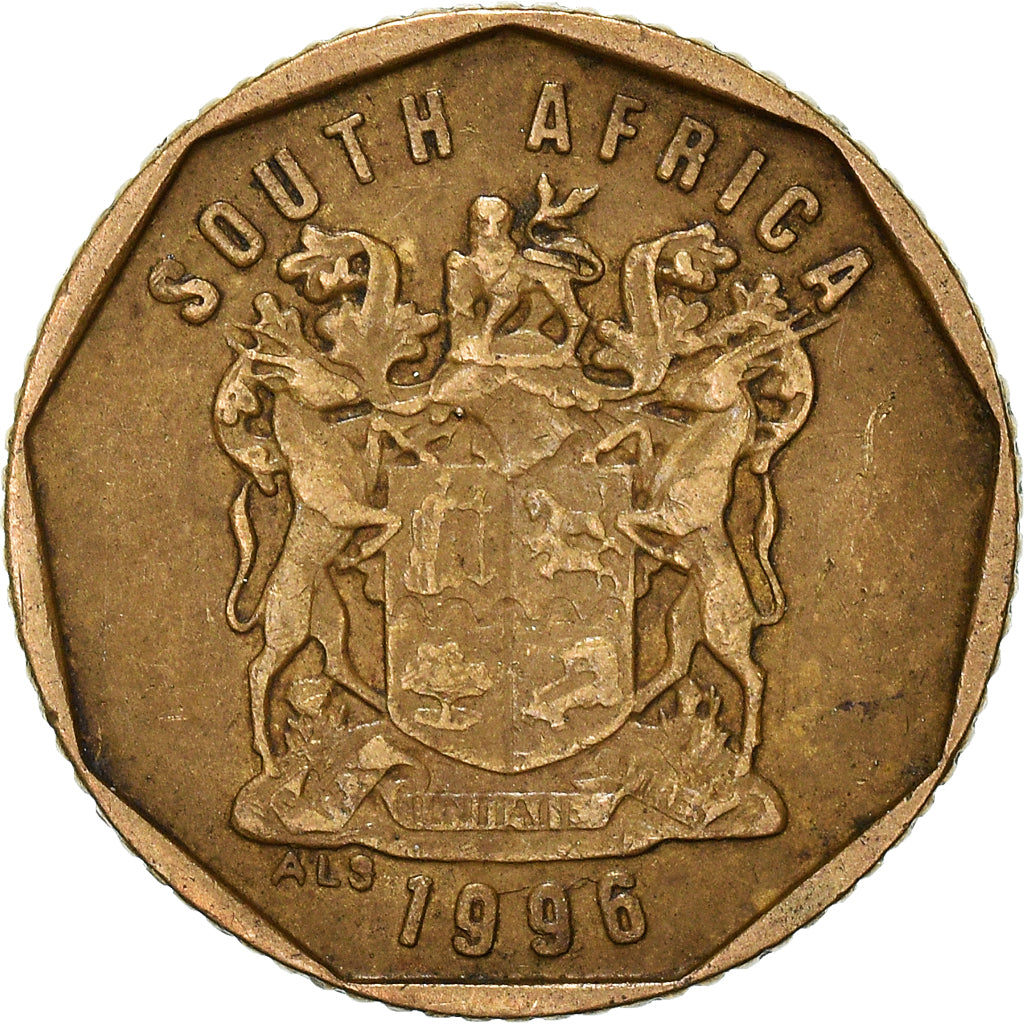 Münze, Südafrika, 10 Cents, 1996