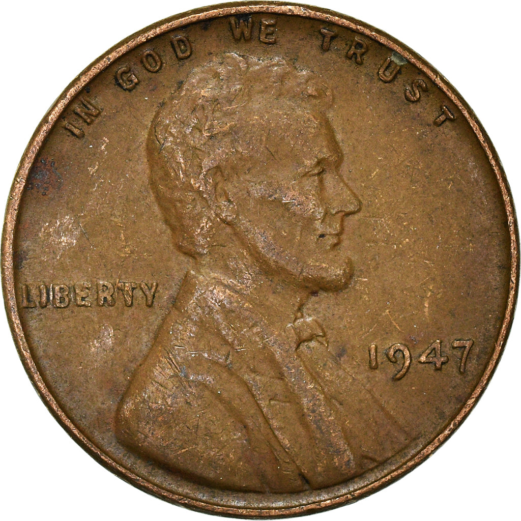 Monnaie, États-Unis, Cent, 1947