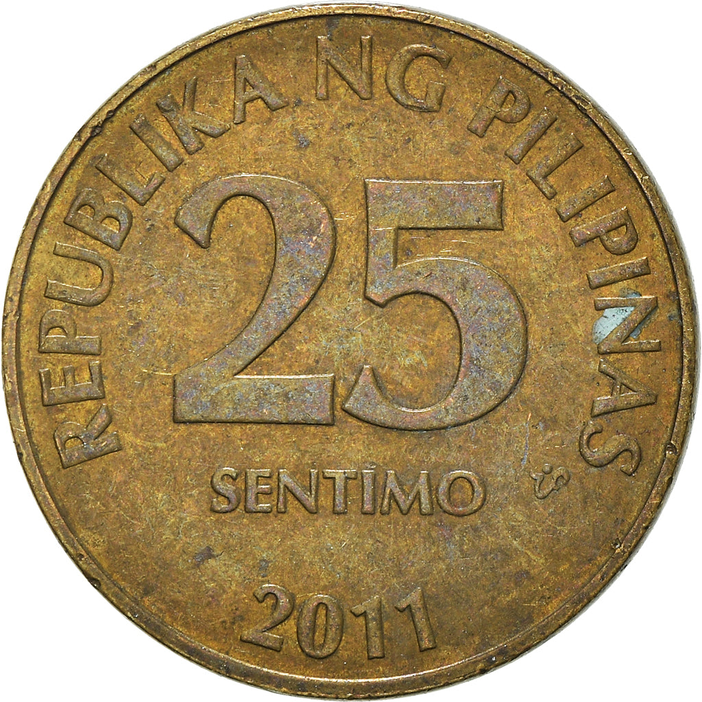 Munten, Fillipijnen, 25 Sentimos, 1993