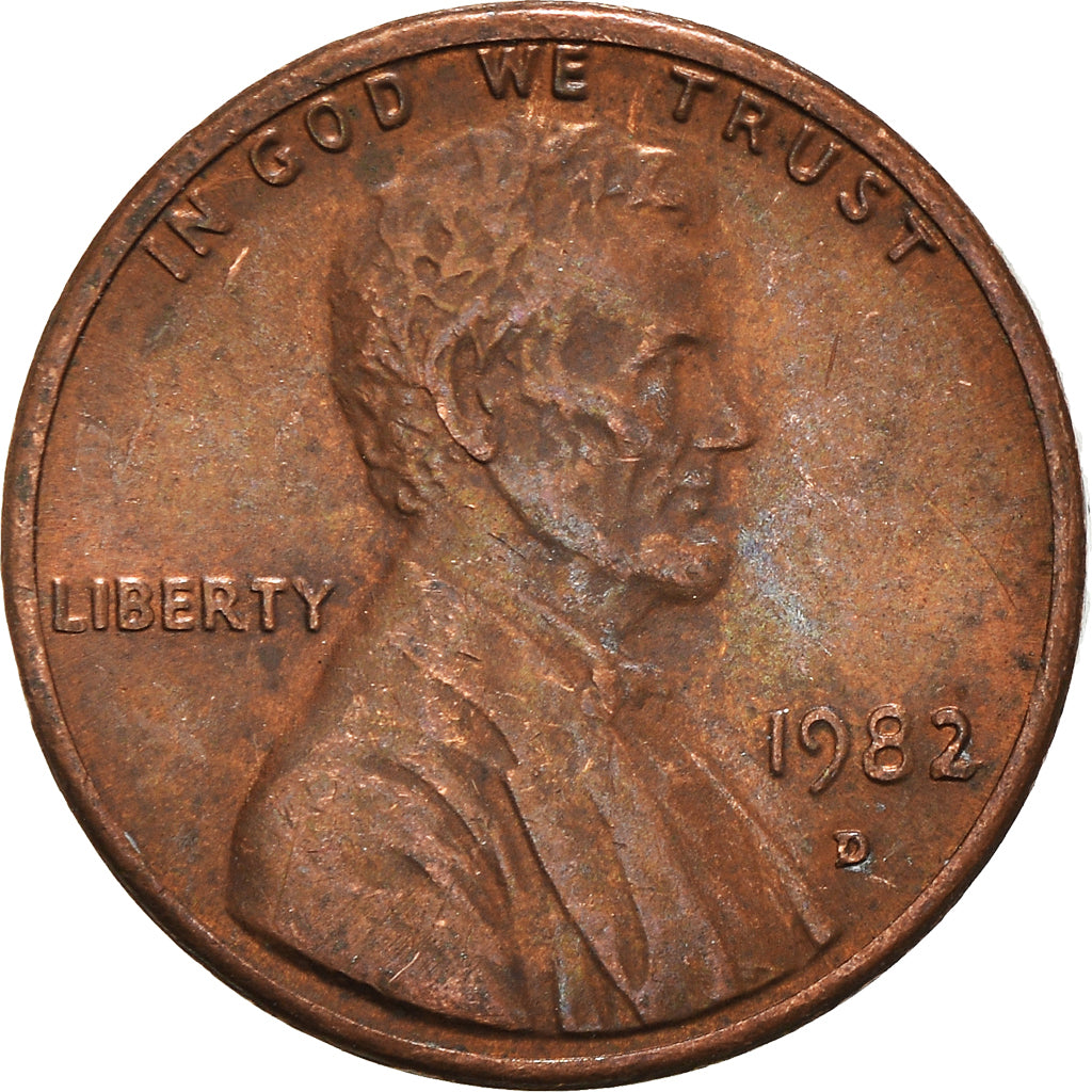 Münze, Vereinigte Staaten, Cent, 1982