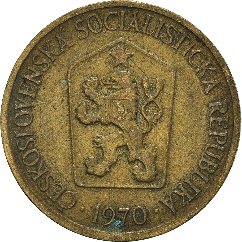 Moneda, Checoslovaquia, Koruna, 1970