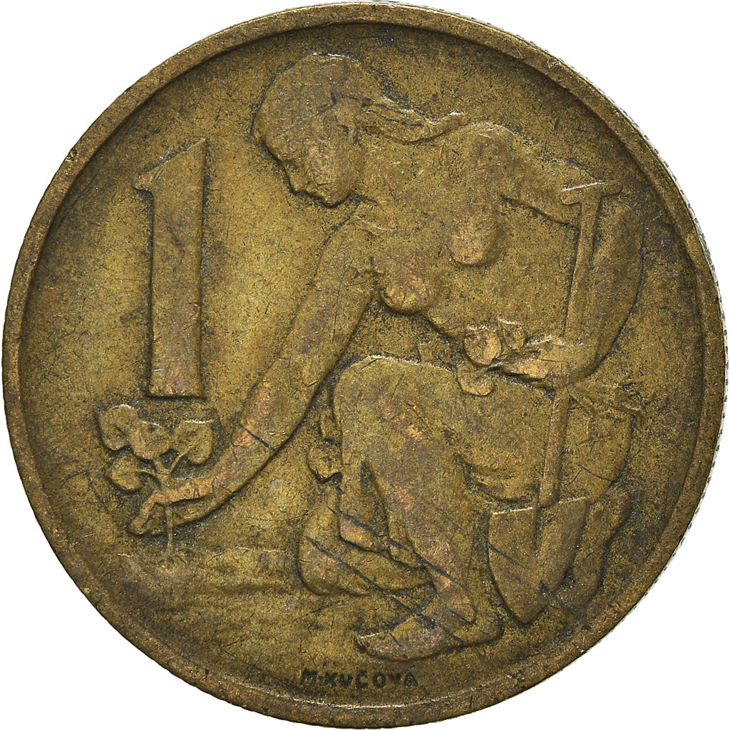 Moneda, Checoslovaquia, Koruna, 1970