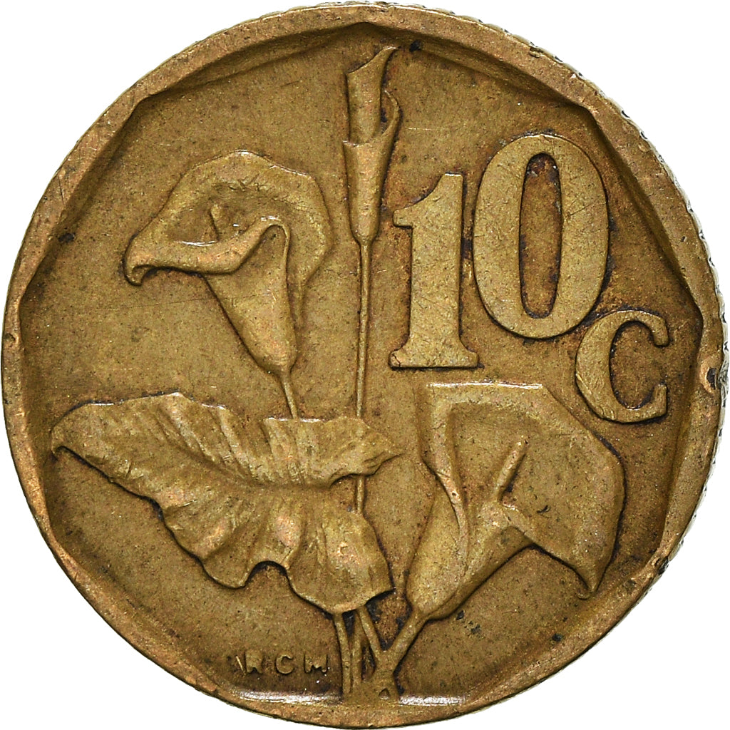 Moneta, Sudafrica, 10 Cents, 1994