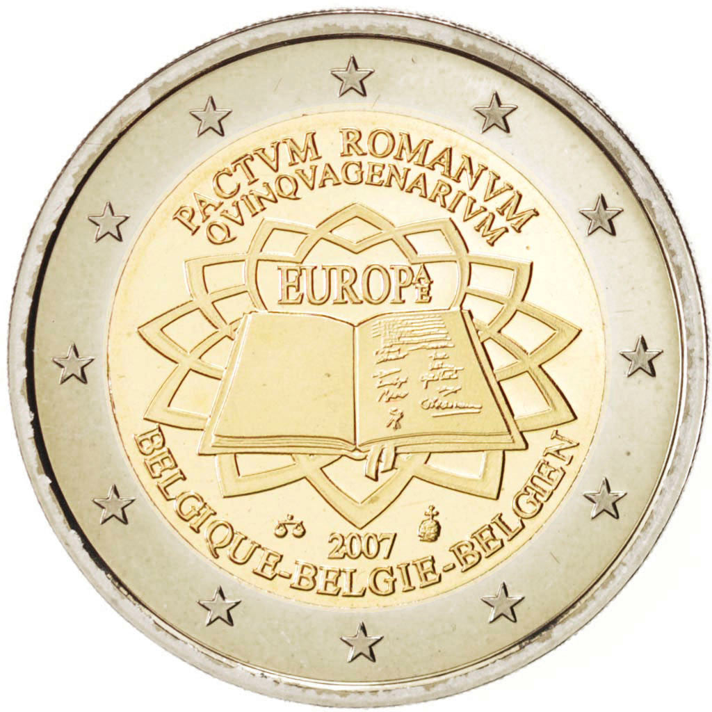 Bélgica, 2 Euro, 2007, FDC, Bimetálico, KM:247