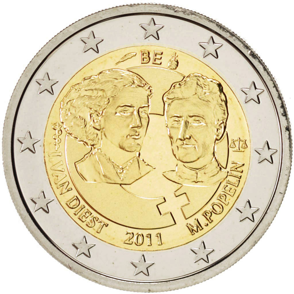 Belgique, 2 Euro, 2011, FDC, Bi-Metallic, KM:308