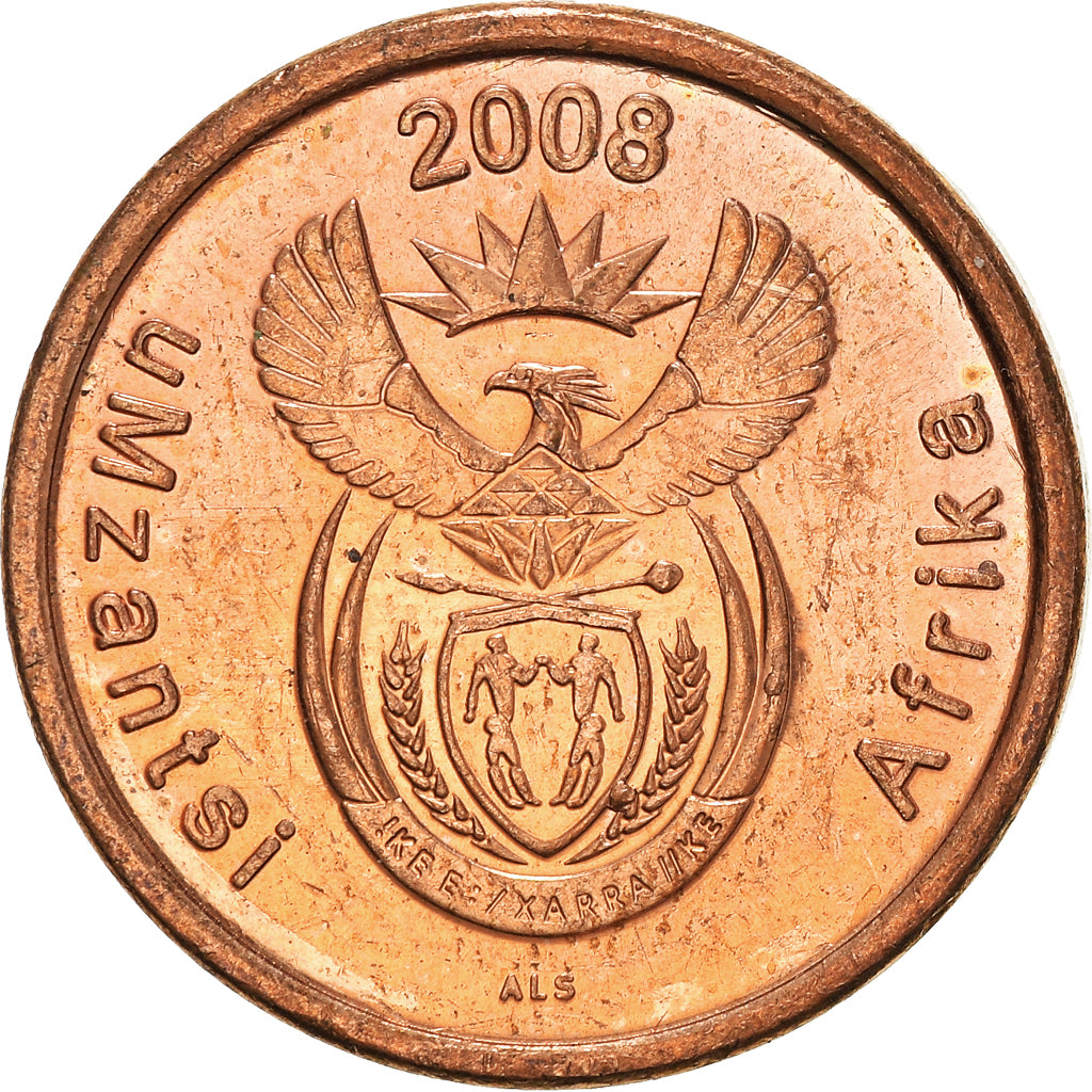 Münze, Südafrika, 5 Cents, 2008