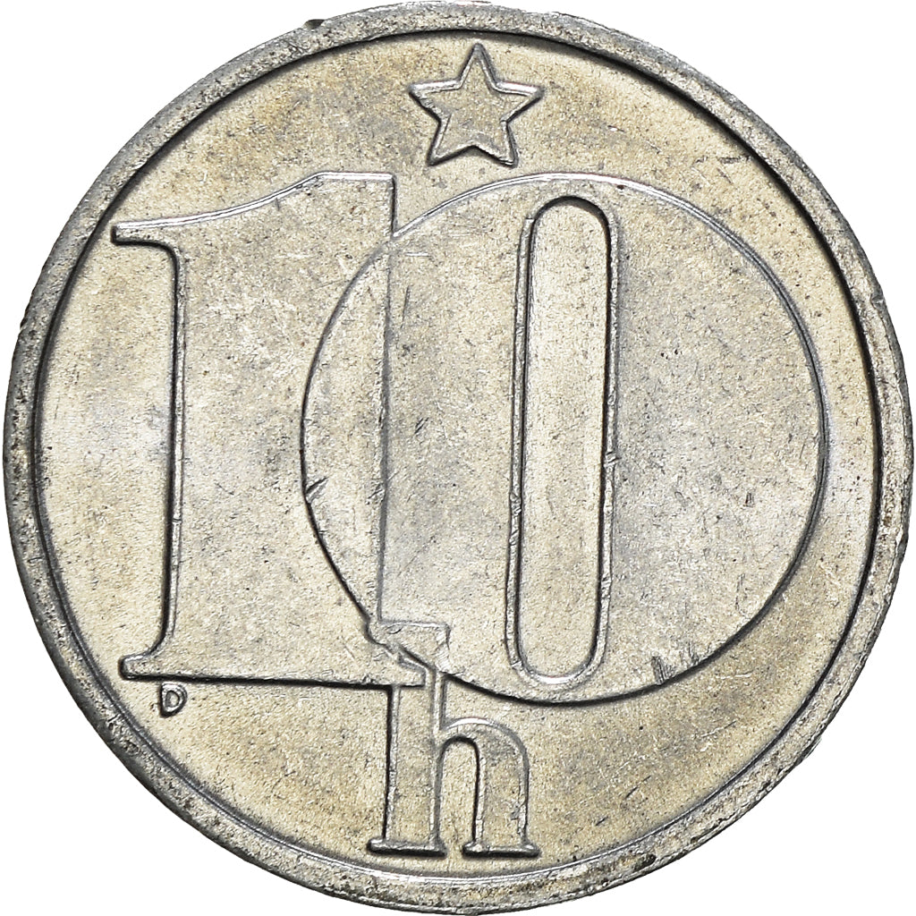 Munten, Tsjecho-Slowakije, 10 Haleru, 1981
