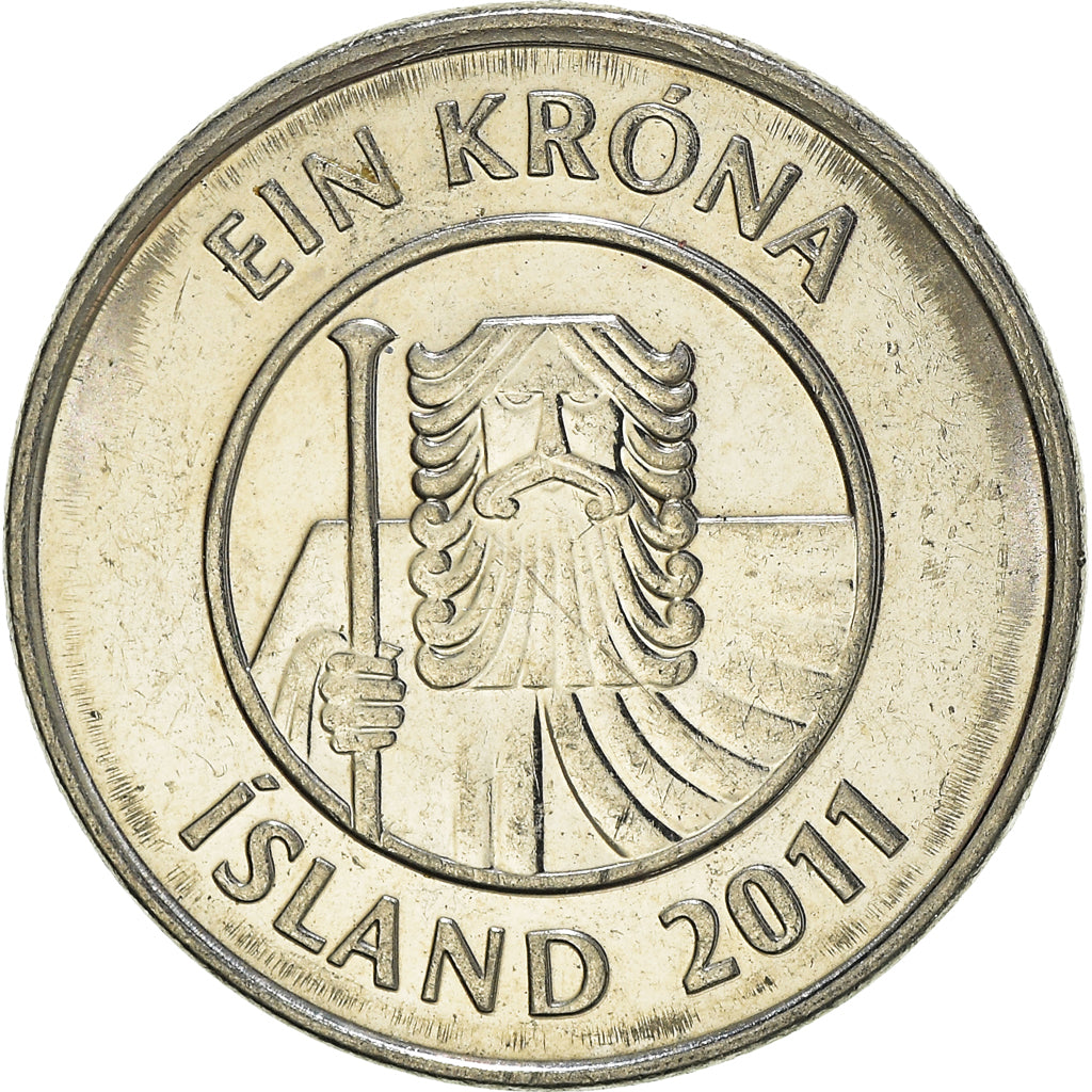 Moeda, Islândia, Krona, 2011