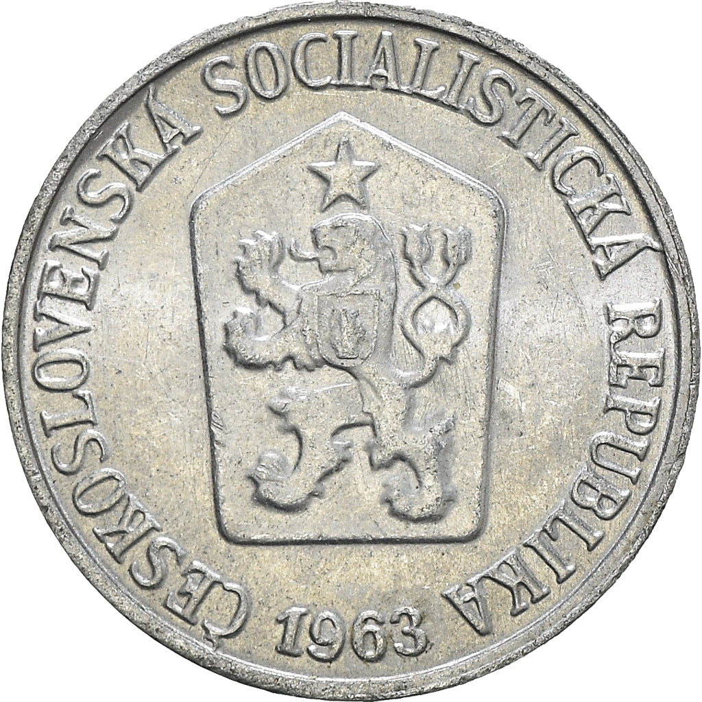Monnaie, Tchécoslovaquie, Haler, 1963