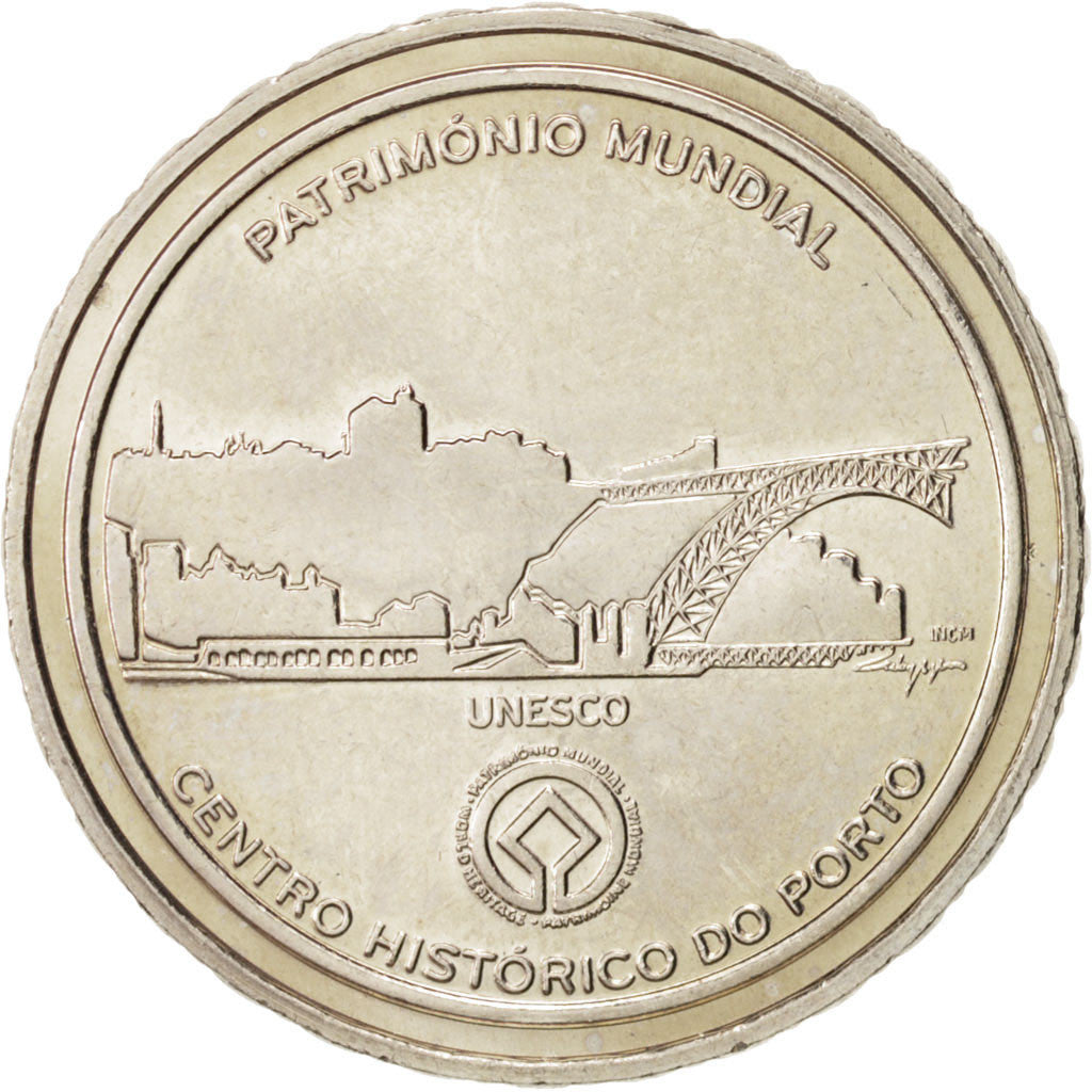Portugal, 2-1/2 Euro, 2008, MS(63), Copper-nickel, KM:824