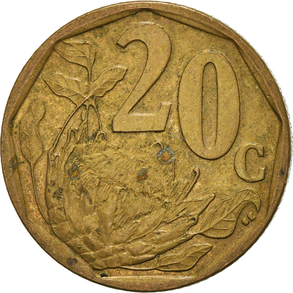 Moneta, Południowa Afryka, 20 Cents, 2010