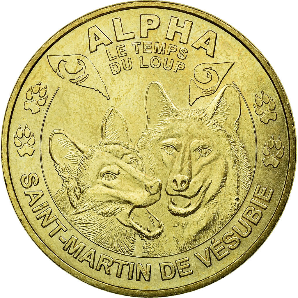 Francia, Token, Tourist Token, 2008, Monnaie de Paris, SC, Aluminio y