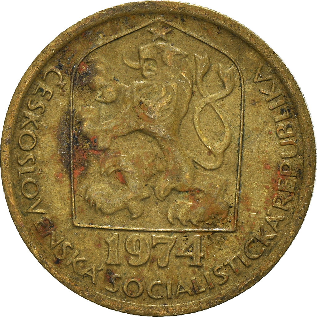 Moneta, Czechosłowacja, 20 Haleru, 1974