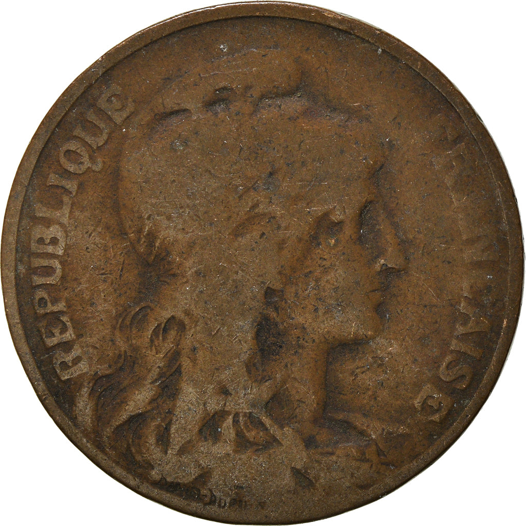 Coin, France, 10 Centimes, 1898