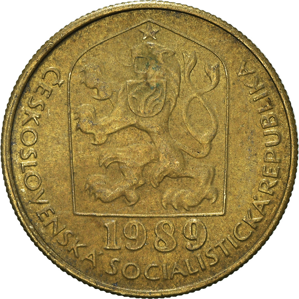 Moneta, Czechosłowacja, 20 Haleru, 1989